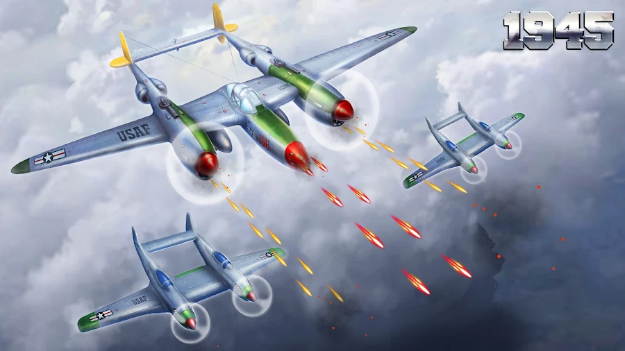 1945 Аркада Самолеты Стрелялки - скриншот 5