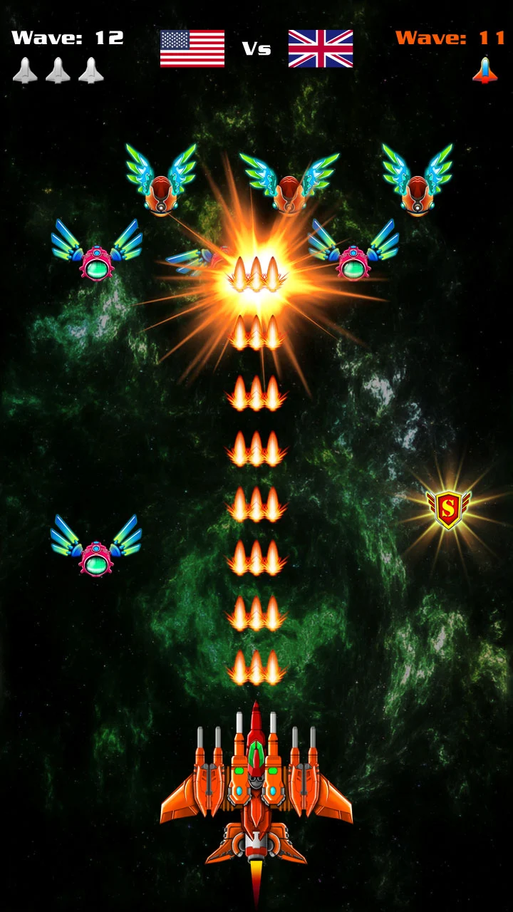 Galaxy Attack: Alien Shooting - скриншот 3