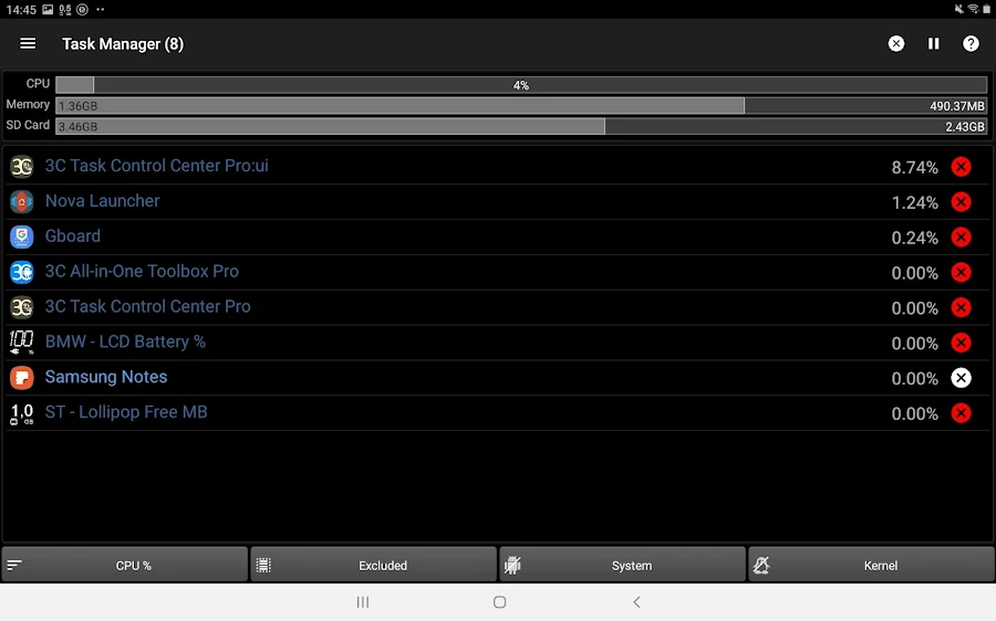 3C Task Manager - скриншот 7