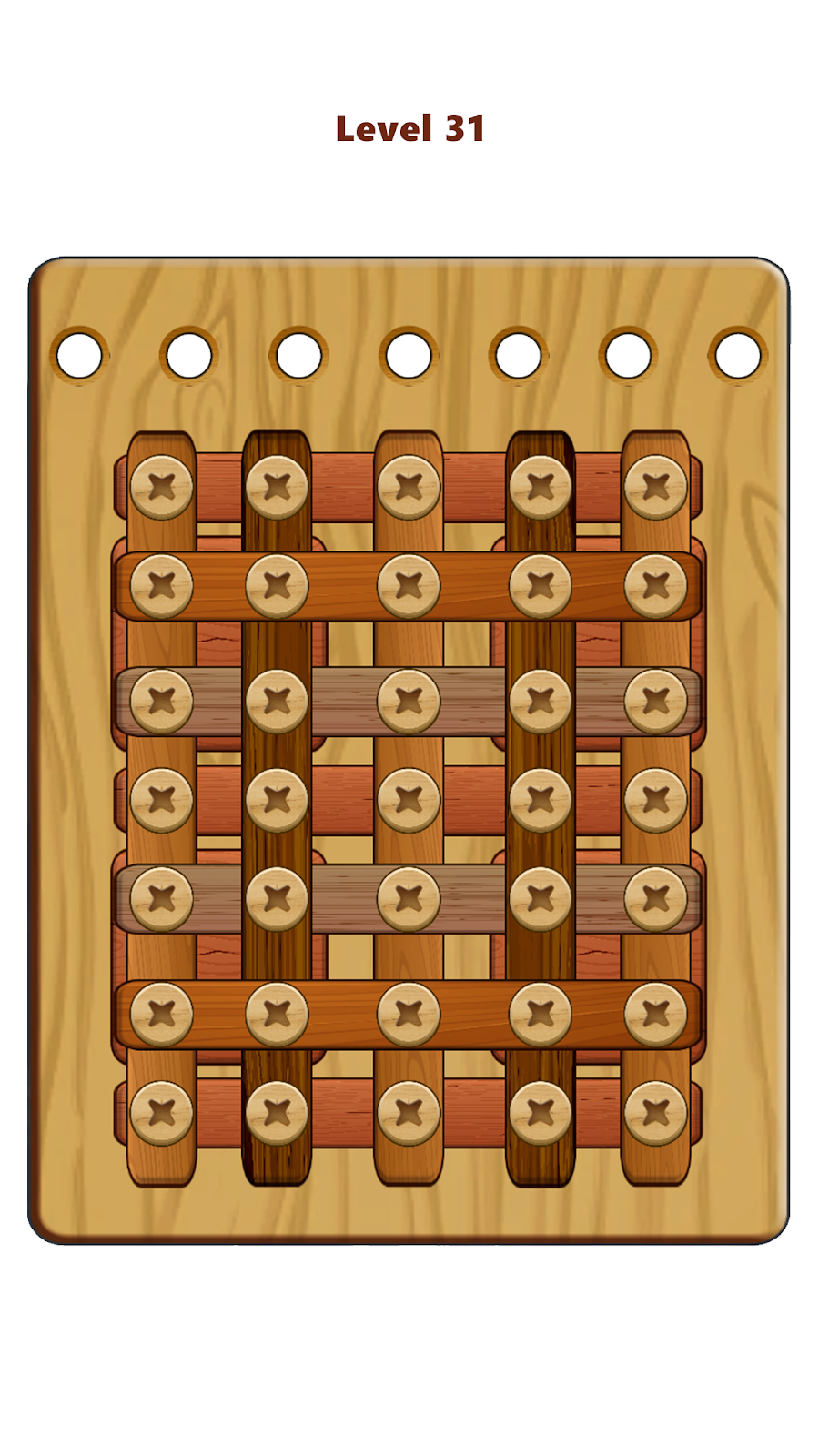 Wood Nuts & Bolts Puzzle - скриншот 2
