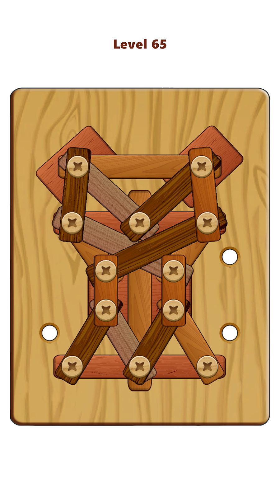 Wood Nuts & Bolts Puzzle - скриншот 5