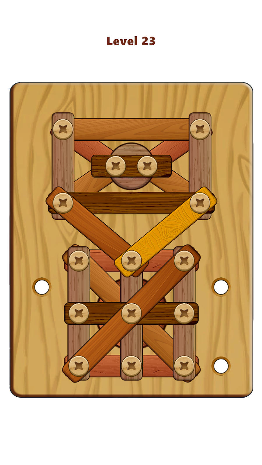 Wood Nuts & Bolts Puzzle - скриншот 9