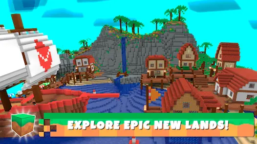 Crafty Lands: Build & Explore - скриншот 6