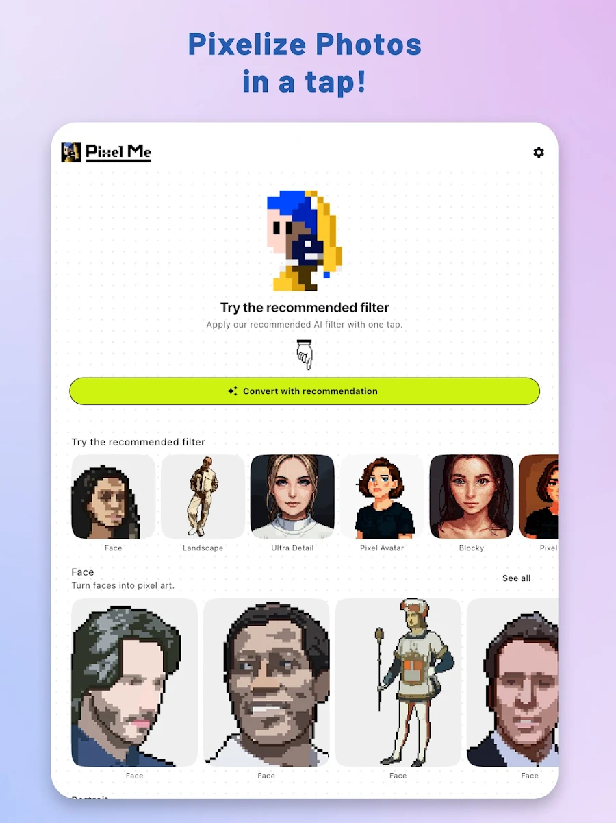 PixelMe: AI Pixel Art Camera - скриншот 11