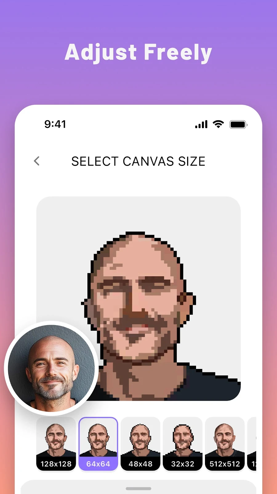 PixelMe: AI Pixel Art Camera - скриншот 3