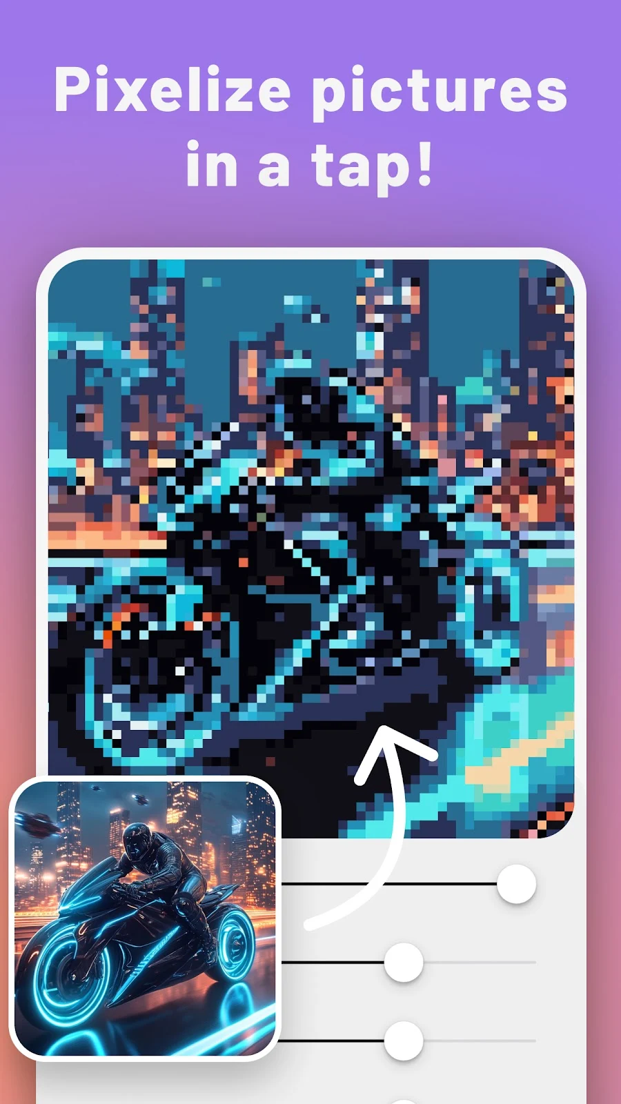 PixelMe: AI Pixel Art Camera - скриншот 4