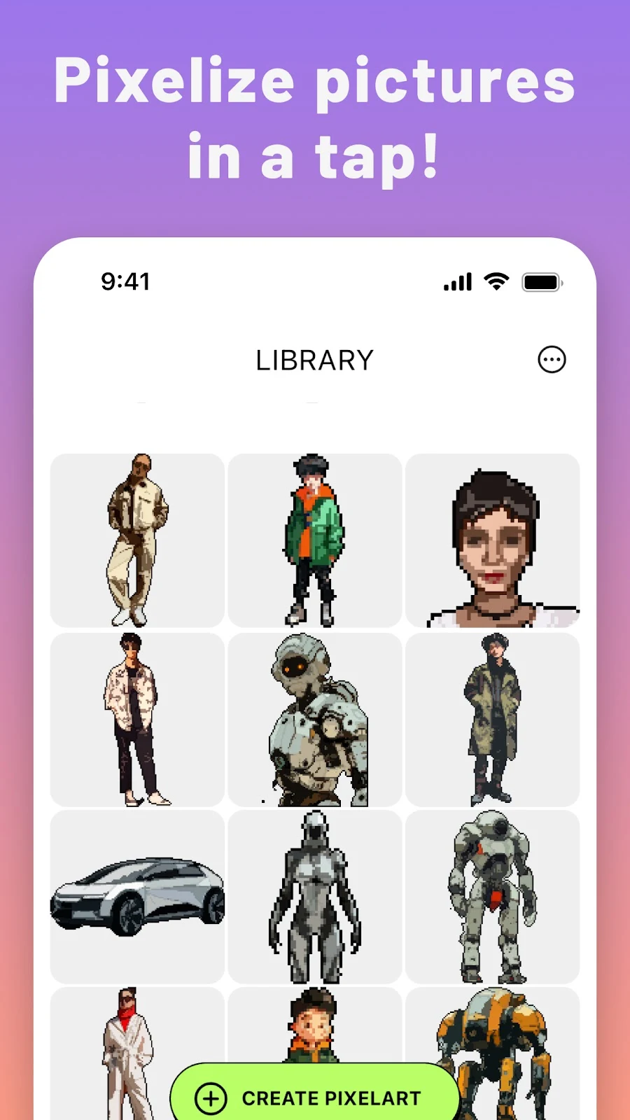 PixelMe: AI Pixel Art Camera - скриншот 5