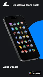GlassWave Icons Pack - скриншот 1