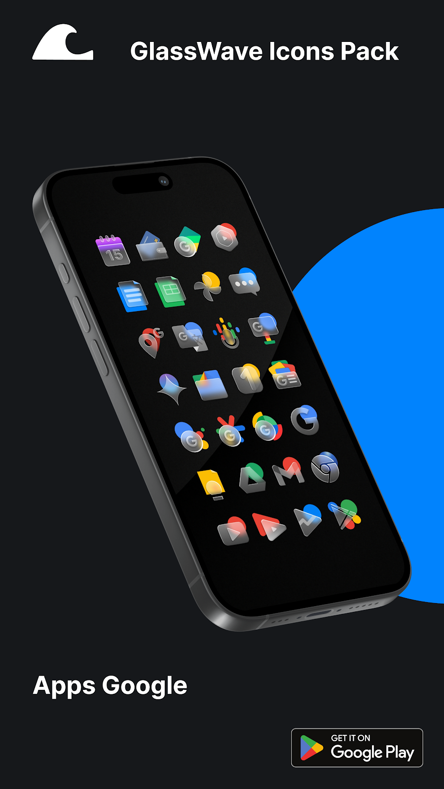 GlassWave Icons Pack - скриншот 1