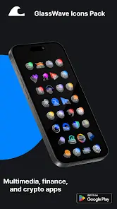 GlassWave Icons Pack - скриншот 2