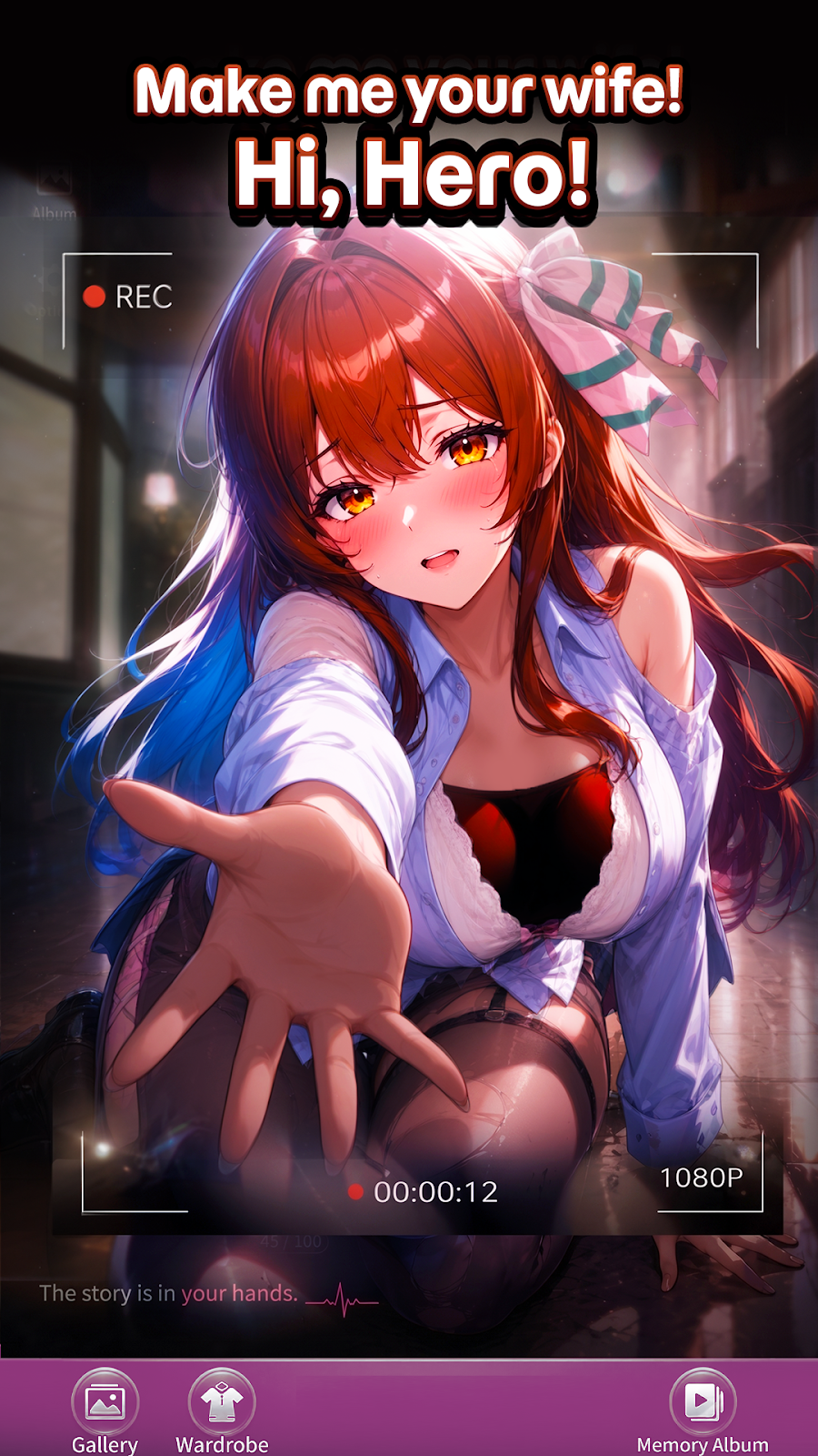 Waifu Harem Anime Girlfriend - скриншот 4