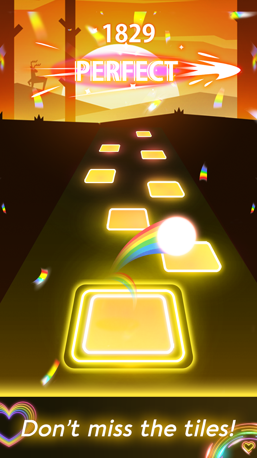 Tiles Hop Музыкальные Игры Шар - скриншот 3