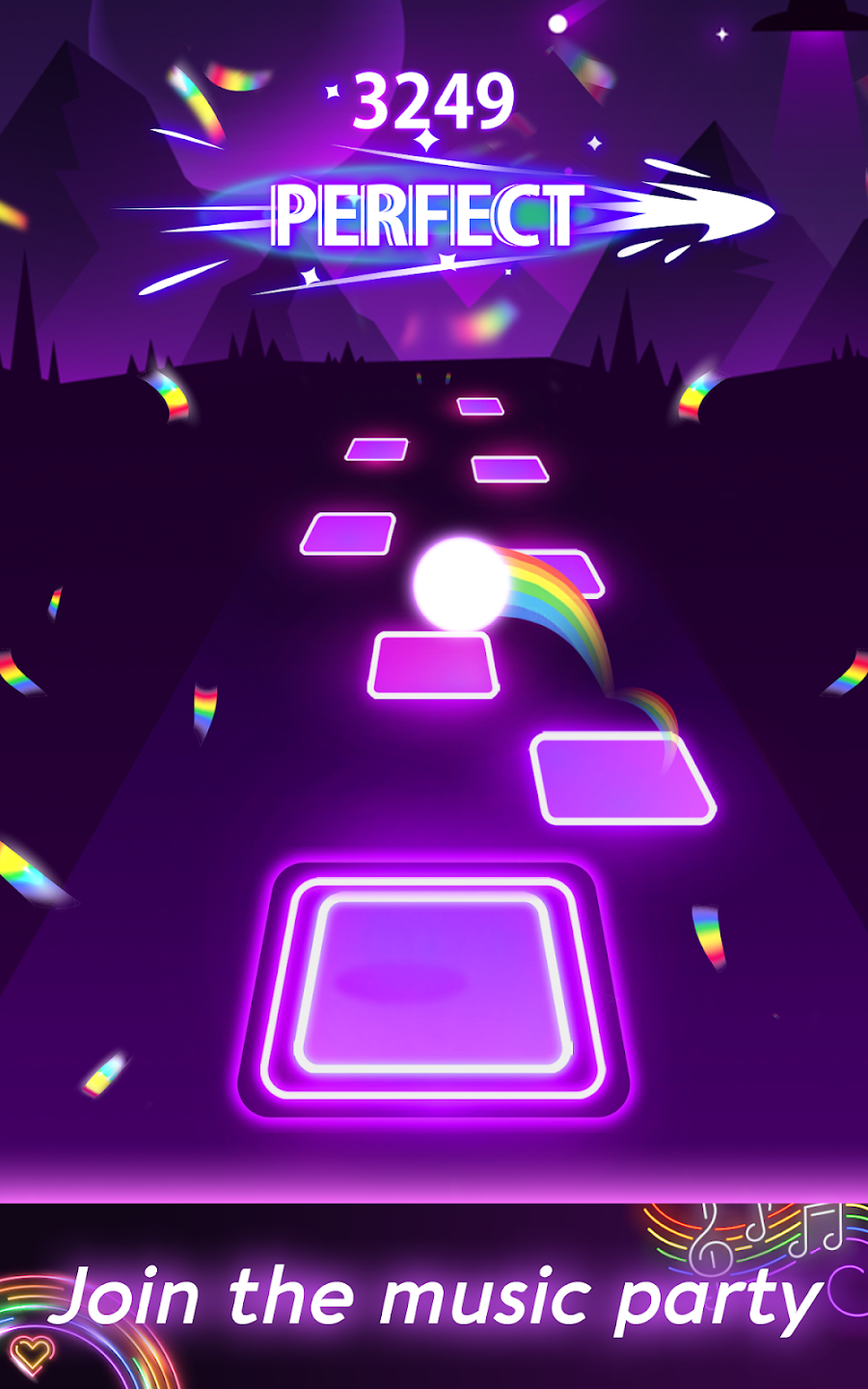 Tiles Hop Музыкальные Игры Шар - скриншот 12