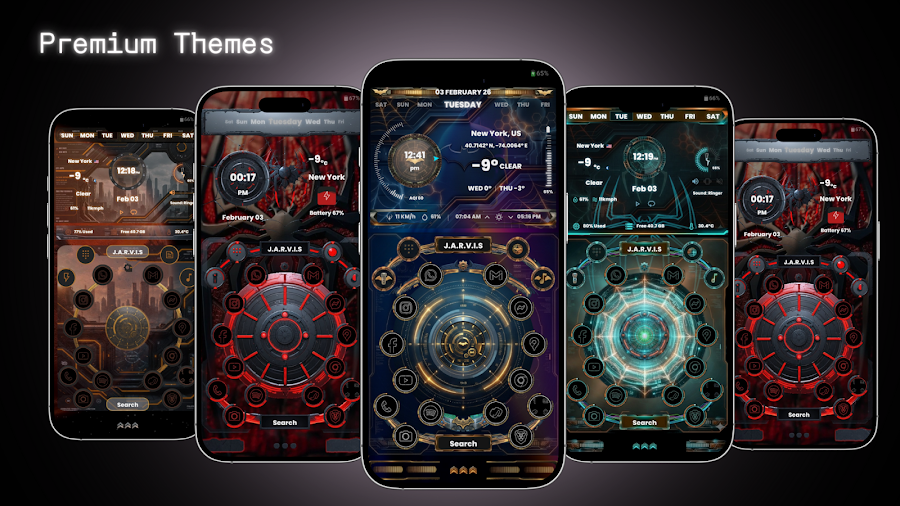 Jarvis Scifi Epic Launcher - скриншот 2