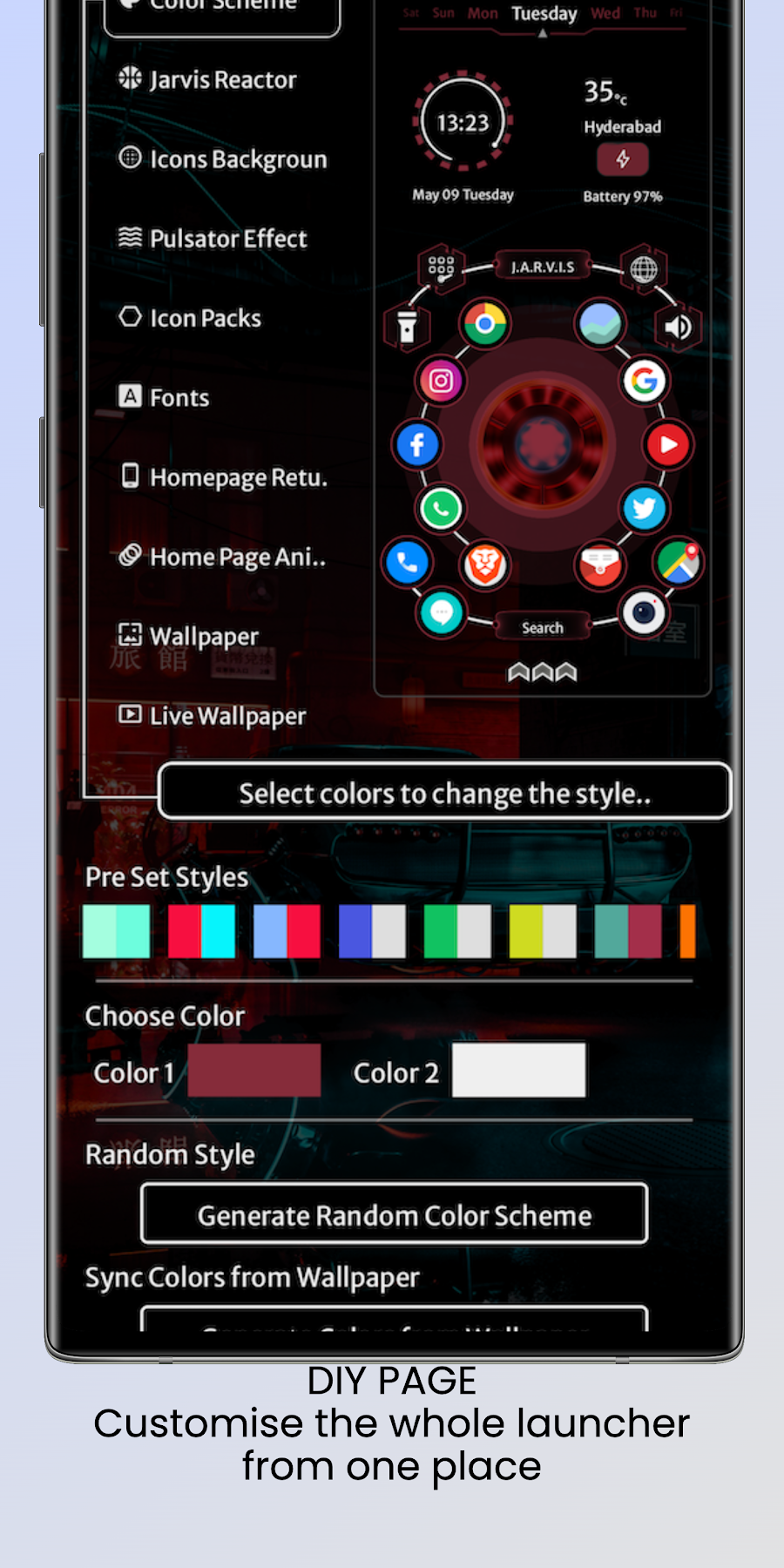 Jarvis Scifi Epic Launcher - скриншот 4