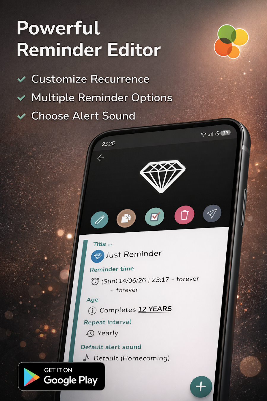 Just Reminder: Alarm & Tasks - скриншот 1