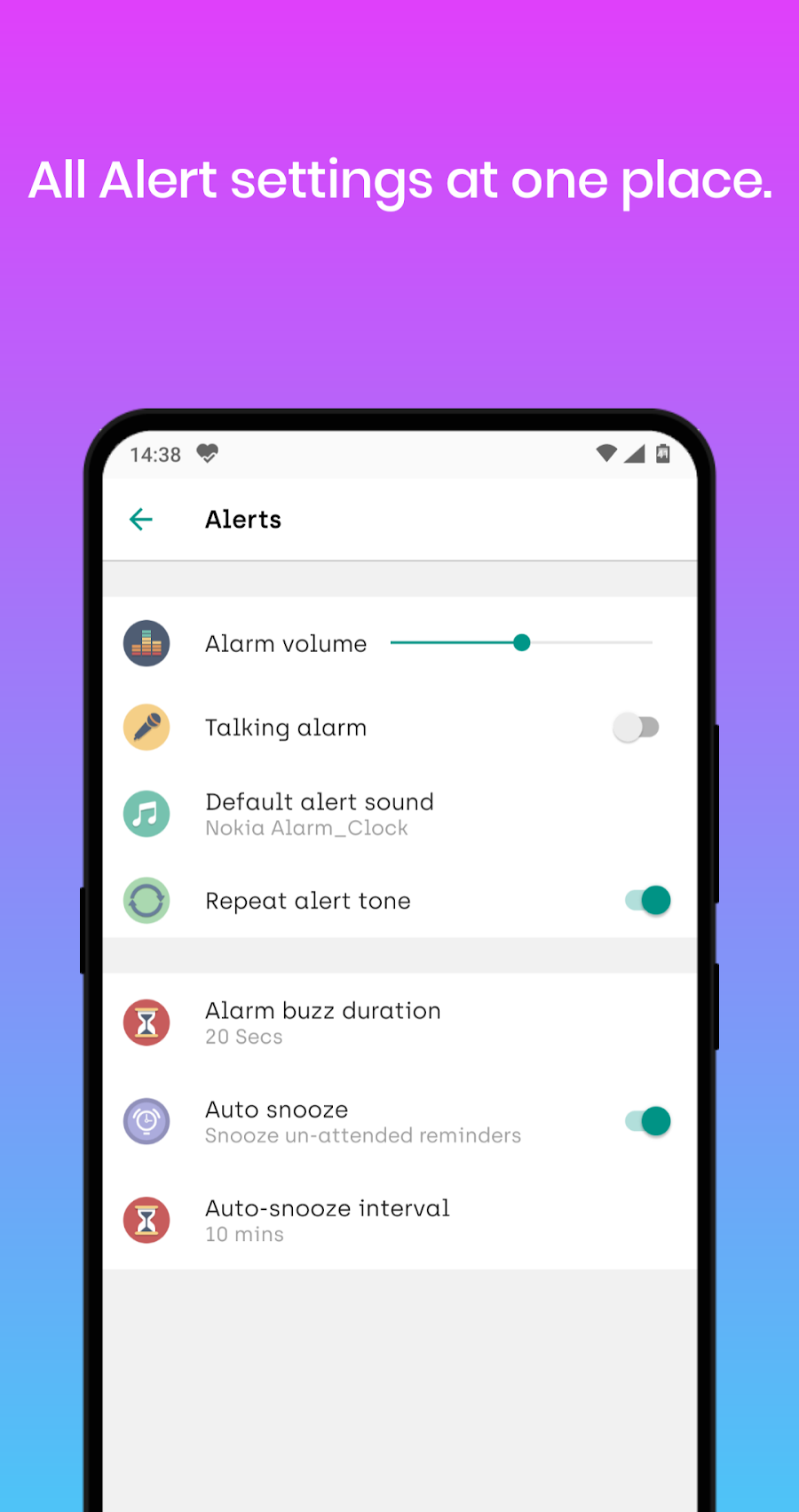 Just Reminder: Alarm & Tasks - скриншот 4