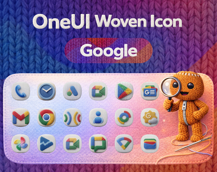 OneUI Woven Icon pack - скриншот 1