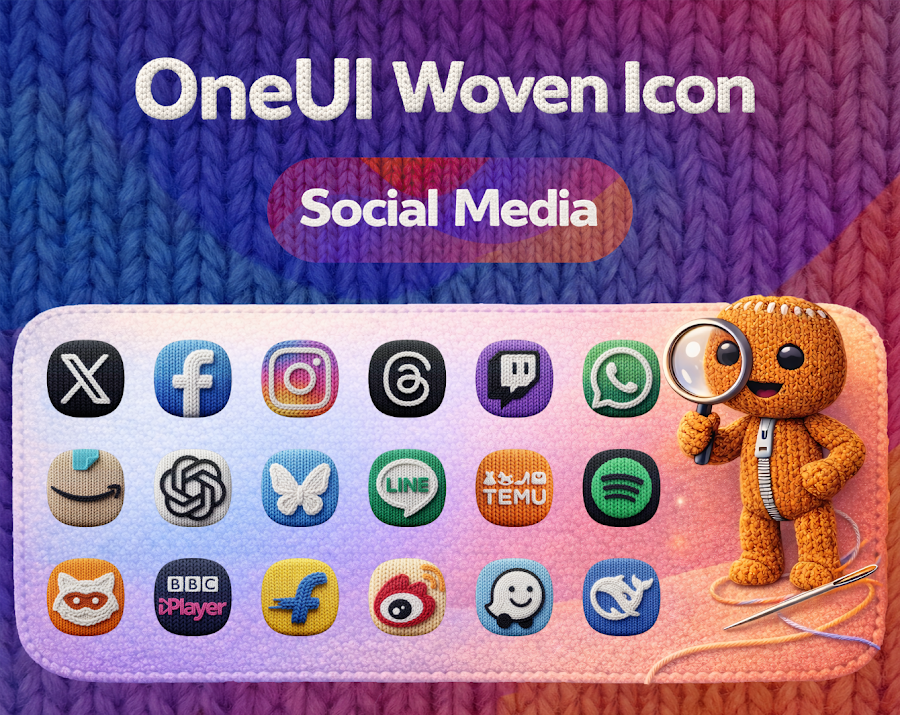 OneUI Woven Icon pack - скриншот 2
