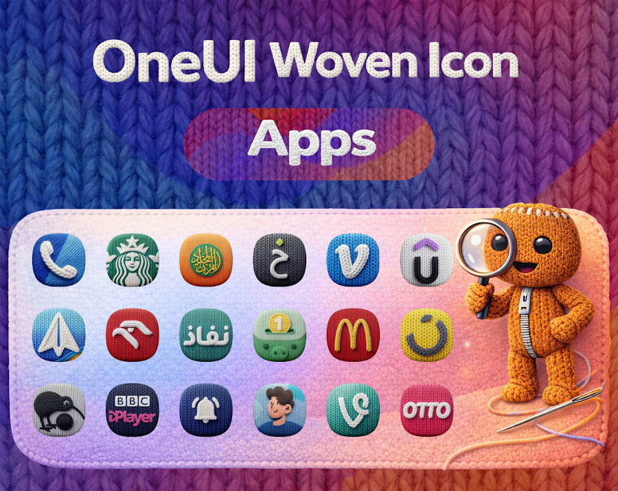 OneUI Woven Icon pack - скриншот 3