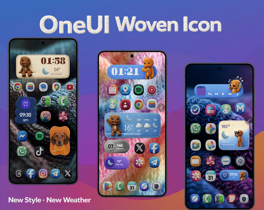 OneUI Woven Icon pack - скриншот 5