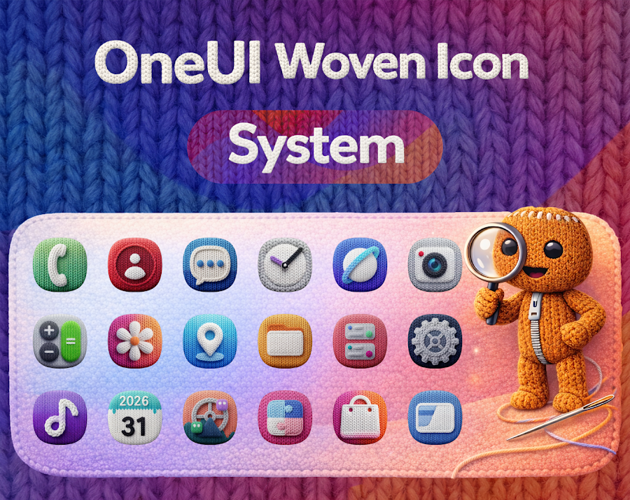 OneUI Woven Icon pack - скриншот 6