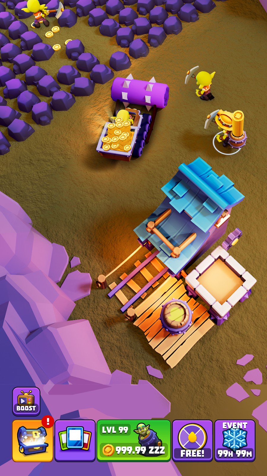 Gold & Goblins: Idle Merger - скриншот 3