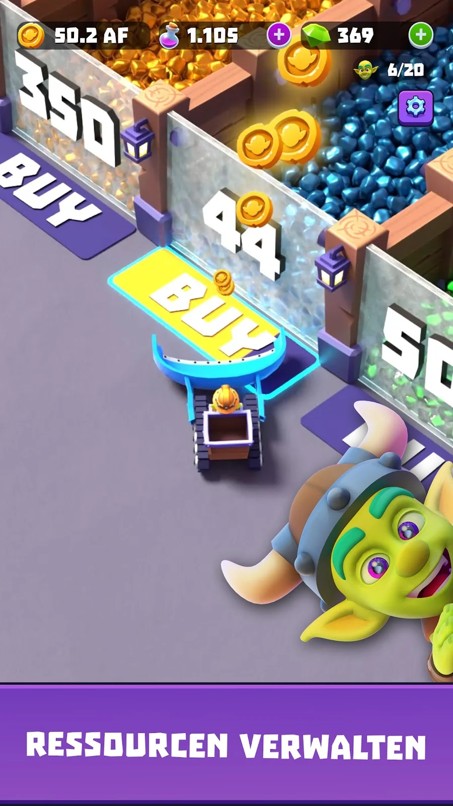 Gold & Goblins: Idle Merger - скриншот 8