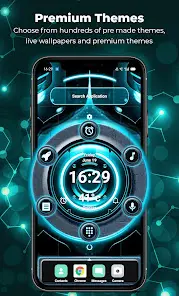 Alpha Launcher Prime Темы - скриншот 6