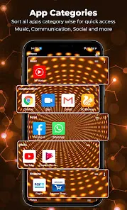 Alpha Launcher Prime Темы - скриншот 3