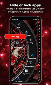 Alpha Launcher Prime Темы - скриншот 2