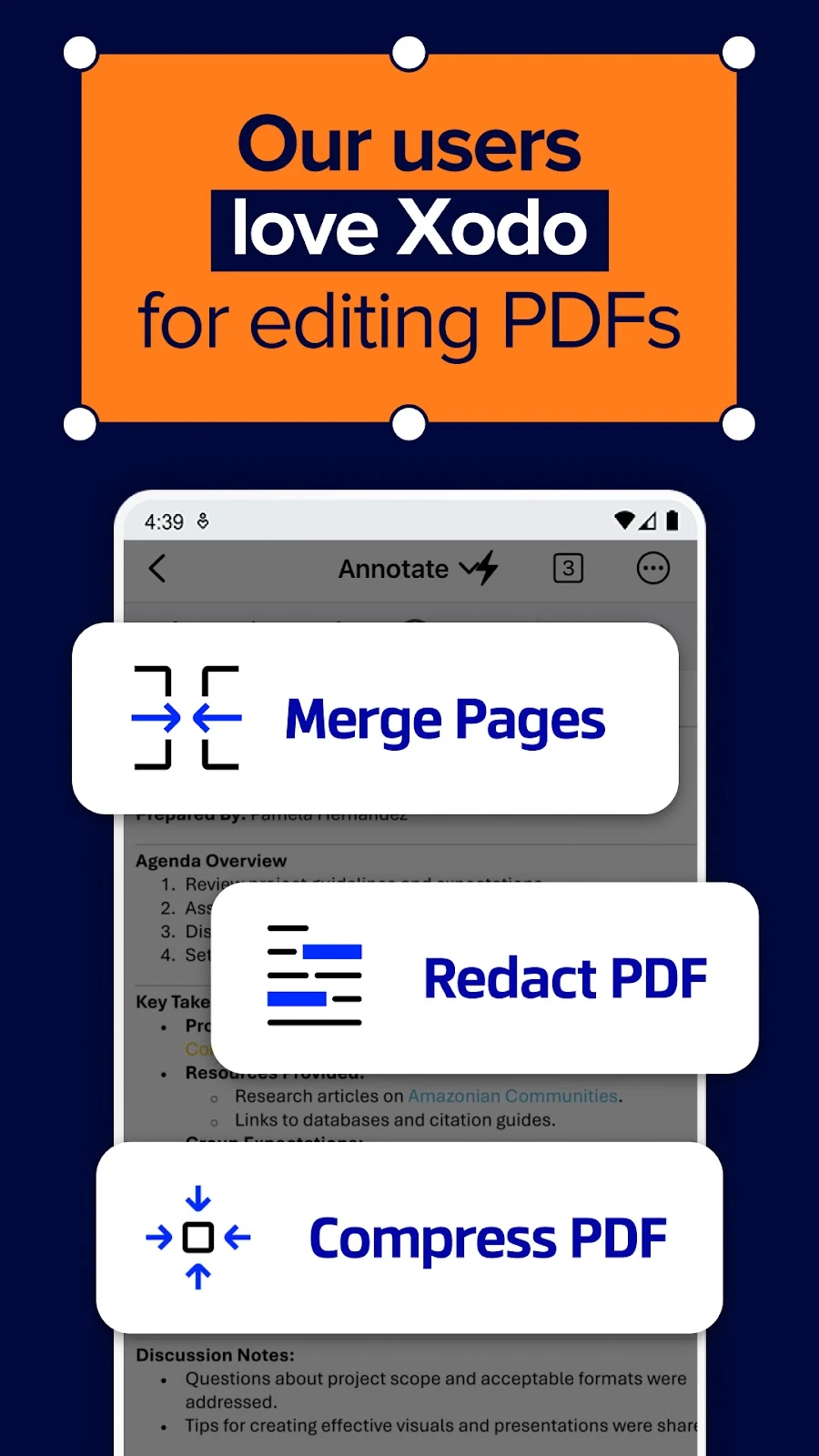 Xodo PDF Ридер и Редактор - скриншот 2