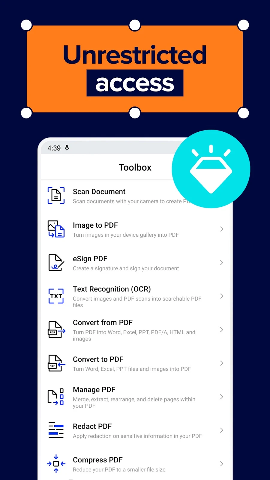 Xodo PDF Ридер и Редактор - скриншот 3