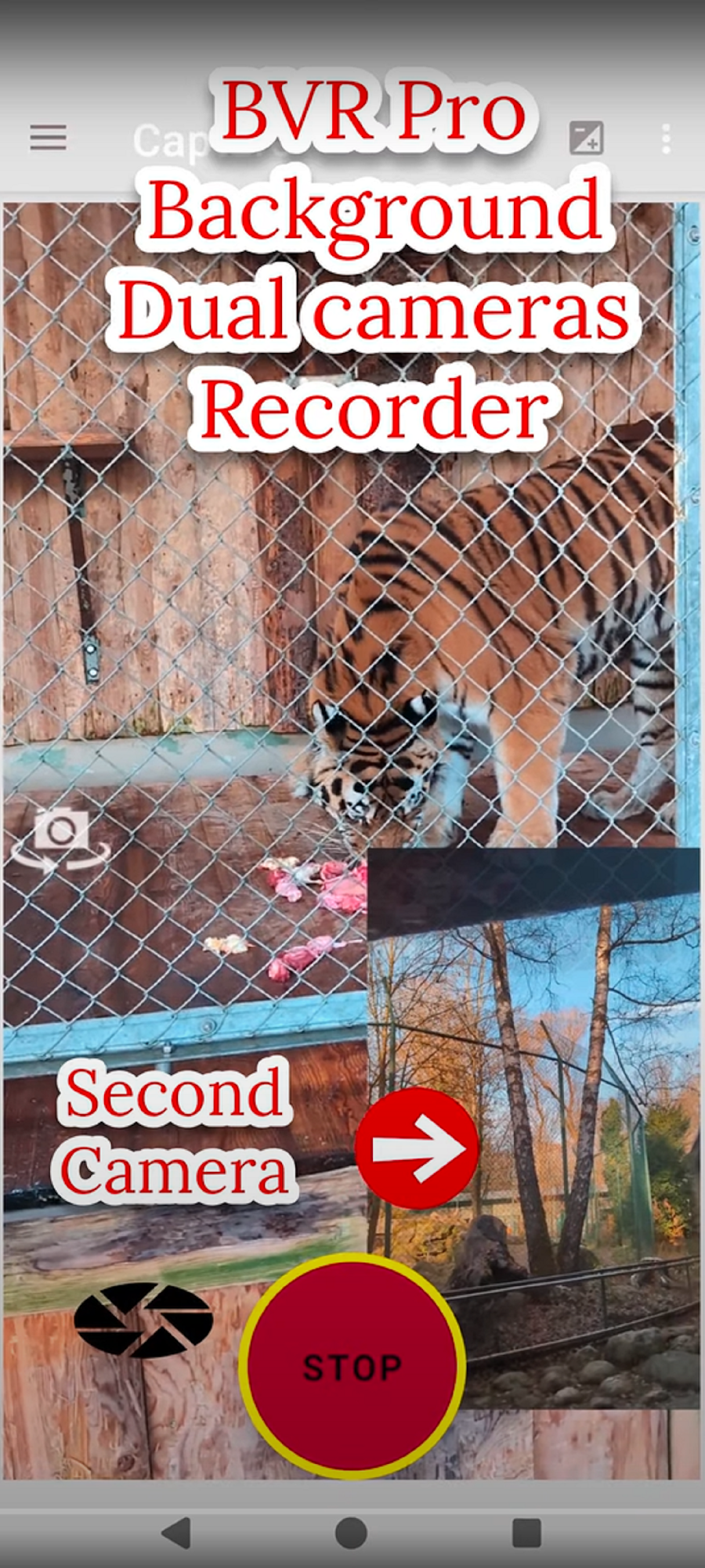 Background Video Recorder Pro - скриншот 2