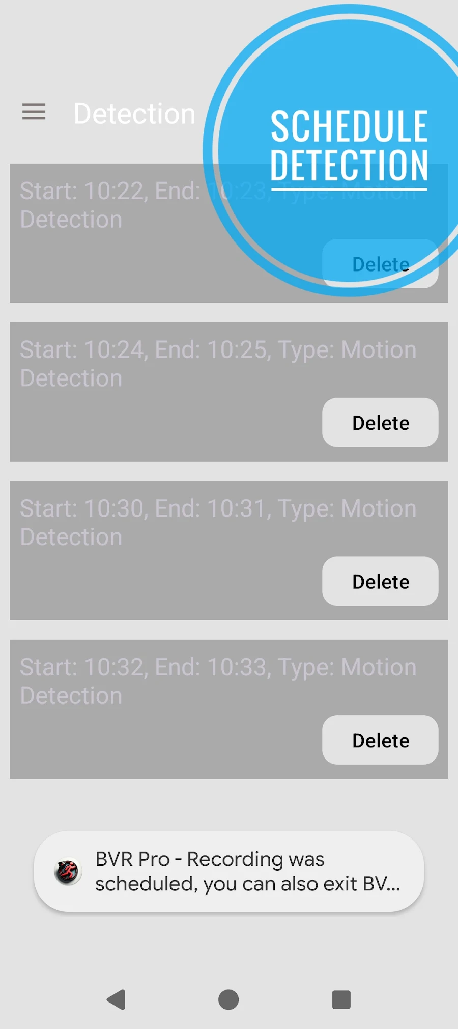 Background Video Recorder Pro - скриншот 3