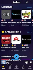 Audials Play Pro Radio+Podcast - скриншот 2