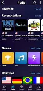 Audials Play Pro Radio+Podcast - скриншот 4