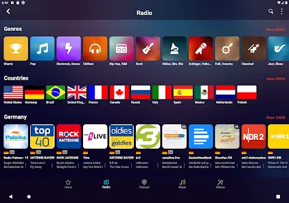 Audials Play Pro Radio+Podcast - скриншот 9
