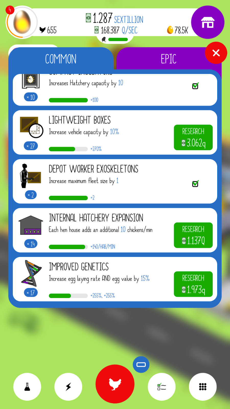 Egg, Inc. - скриншот 1