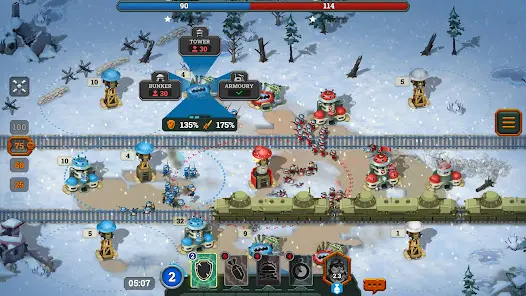 Bunker Wars: WW1 RTS Игра - скриншот 2