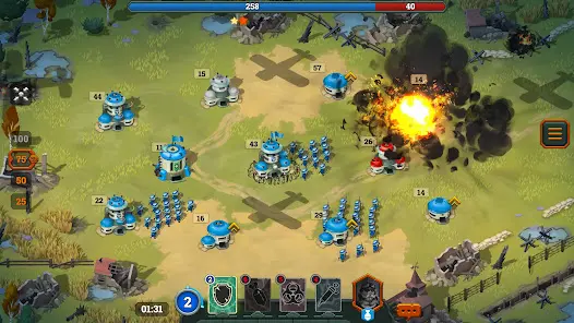 Bunker Wars: WW1 RTS Игра - скриншот 4