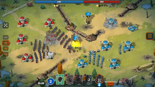 Bunker Wars: WW1 RTS Игра - скриншот 7