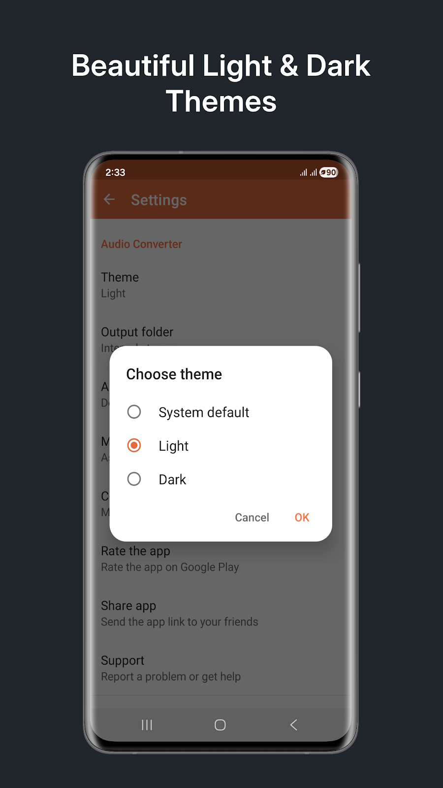 Audio Converter (MP3 AAC OPUS) - скриншот 7