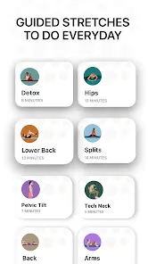 Bend: растяжка и гибкость app - скриншот 1