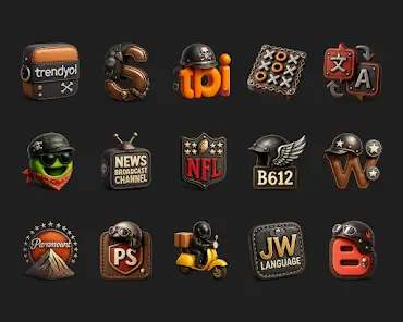 Bikerz - Icon Pack - скриншот 2