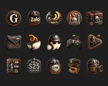 Bikerz - Icon Pack - скриншот 3