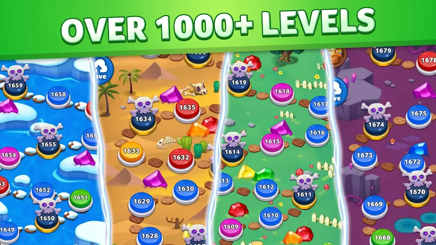 Три в Ряд : Jewel Match King - скриншот 10