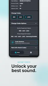 Bluetooth Codec Changer - скриншот 1