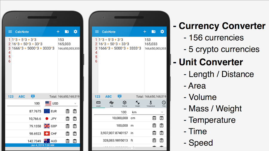 CalcNote Pro - Math Calculator - скриншот 1