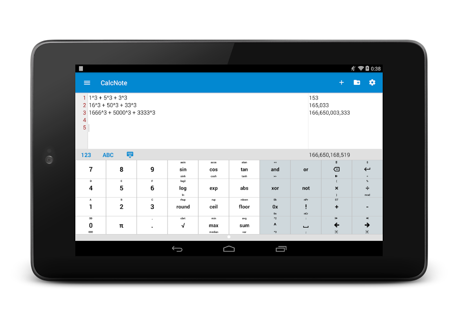 CalcNote Pro - Math Calculator - скриншот 4
